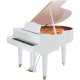 Yamaha GB1K blanc brillant  - Piano à queue