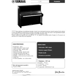 YAMAHA U3 - piano droit