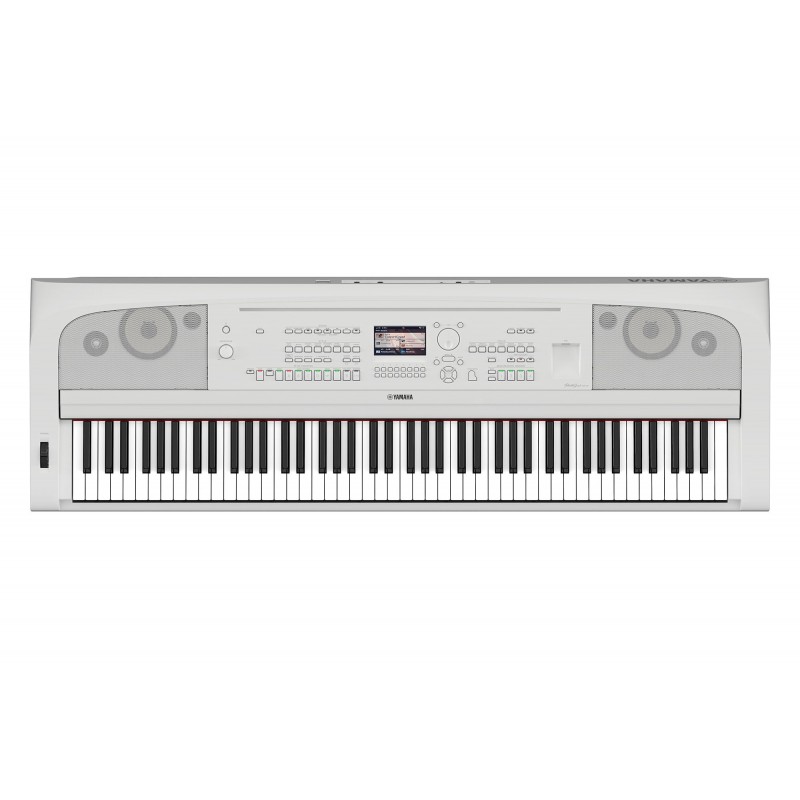 Yamaha - Piano numérique portable P515WH Blanc - Piano numérique