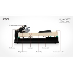 CA401wh - Kawai Piano