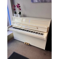 Piano d'occasion Samick CS108 blanc brillant