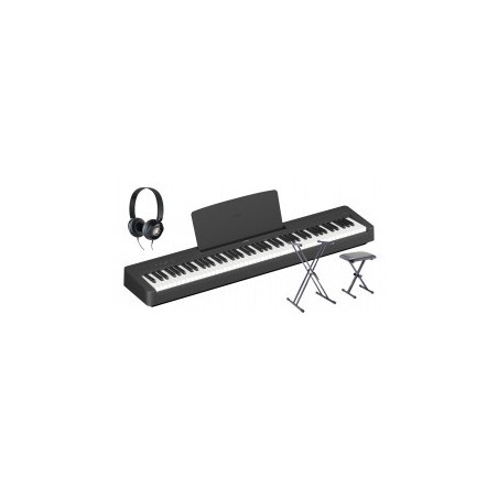 Piano numérique YAMAHA P145B en version pack avec ses accessoires