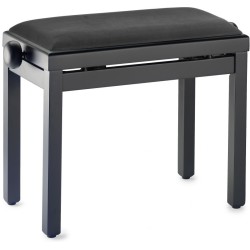 PB39 noire matte - Banquette piano.