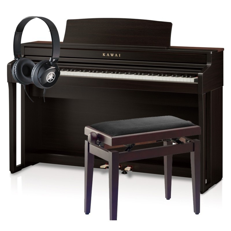 Pack piano numérique KAWAI CA501 + banquette et casque